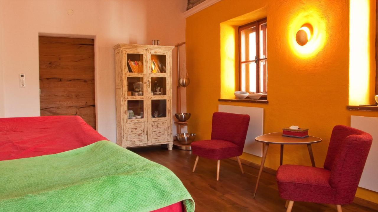 Tauglerei Doppelzimmer Bergamotte Sankt Koloman Exteriör bild